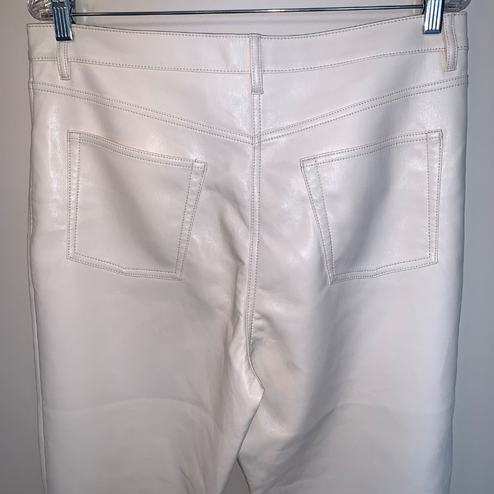 Wilfred The Melina Pant High-waisted Vegan Leather pants 14 - Picture 8 of 13